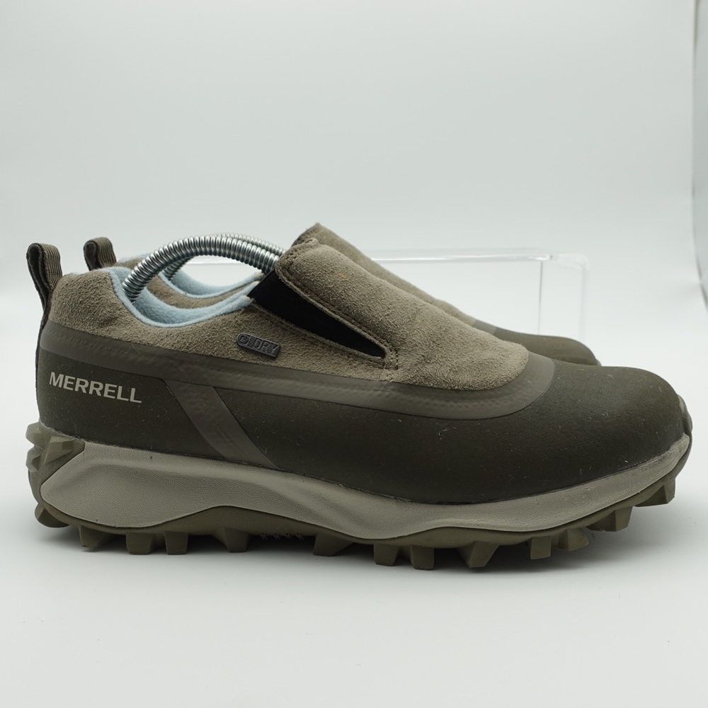 Merrell Thermo Snowdrift Women Size 10 Shoes Gray Moc Shell Waterproof Hiking